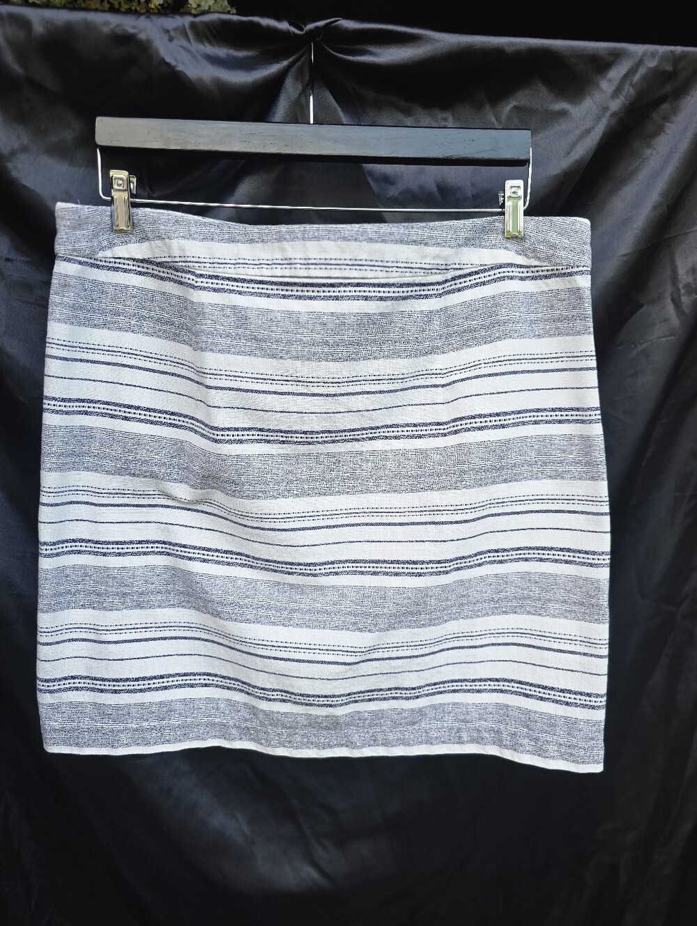 Tommy Hilfiger Striped Mini Skirt. Estimate Size 12. Measurements In Description